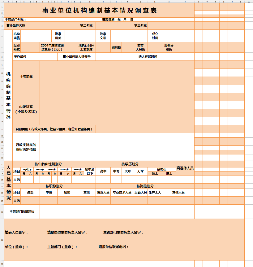 出生人口调查表.xls_销售人员训练需求调查表 XLS格式
